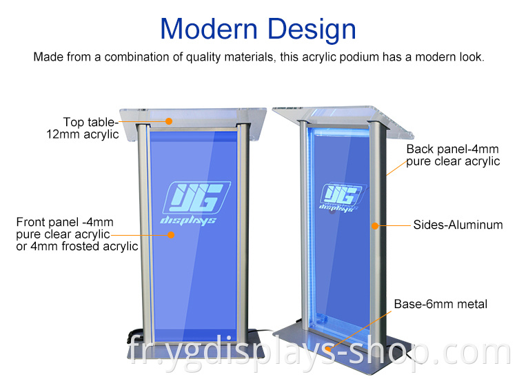 LED Lighting Lectern